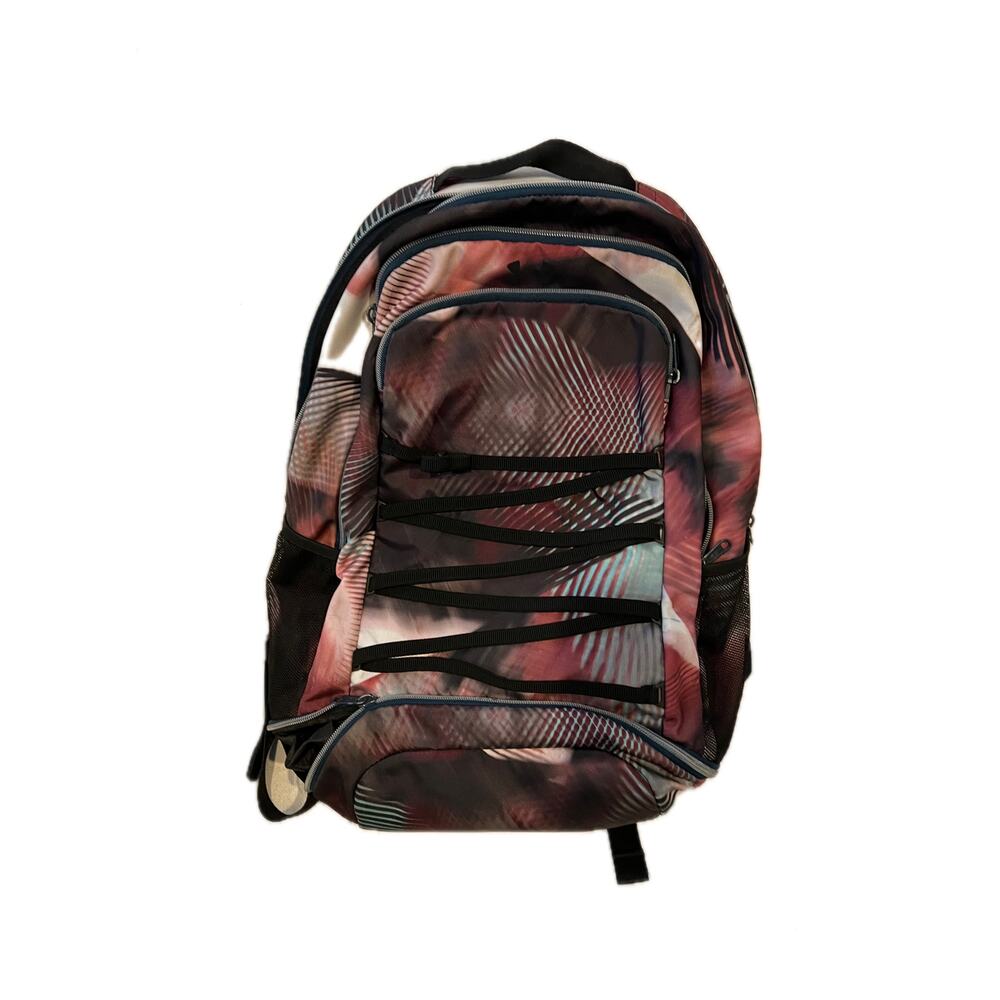 Under Armour Burgundy Burst Hustle Backpack - Gamebag